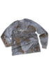 【RESTOCK】MISAKI USHIOZU × Cycle IRON RUST-DYEING LONG SLEEVE TEE -GRAYISH PURPLE-